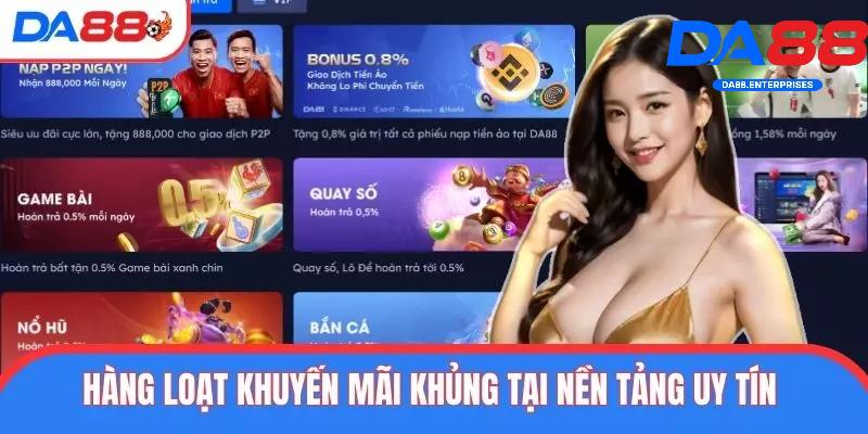 Chương trình khuyến mãi DA88